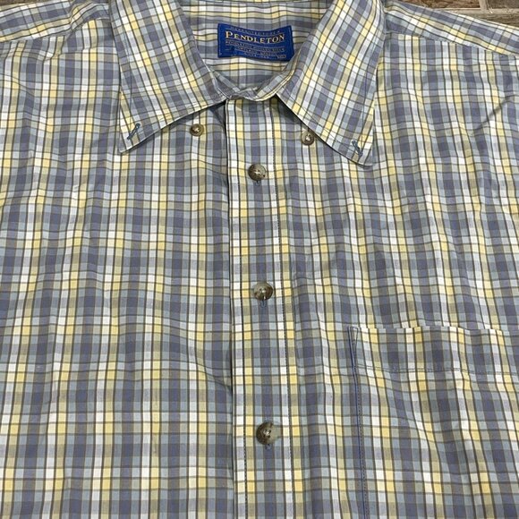 Men's Pendleton Button Down Long Sleeve - Size XL - Picture 3 of 7